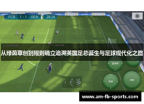 从绿茵草创到规则确立追溯英国足总诞生与足球现代化之路