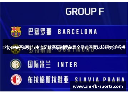 欧协联决赛规则与主流足球赛事制度差异全景式深度比较研究详析探